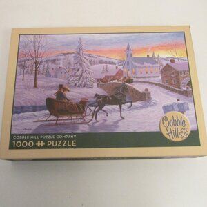 Vintage Cobble Hill Puzzle 1000 pieces, An Old-Fashioned Christmas